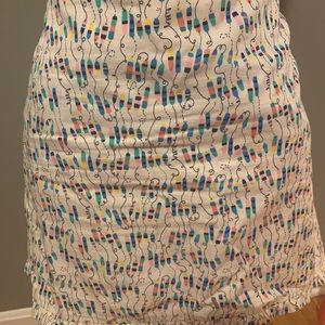 Lily Pulitzer Fish Hook design skirt